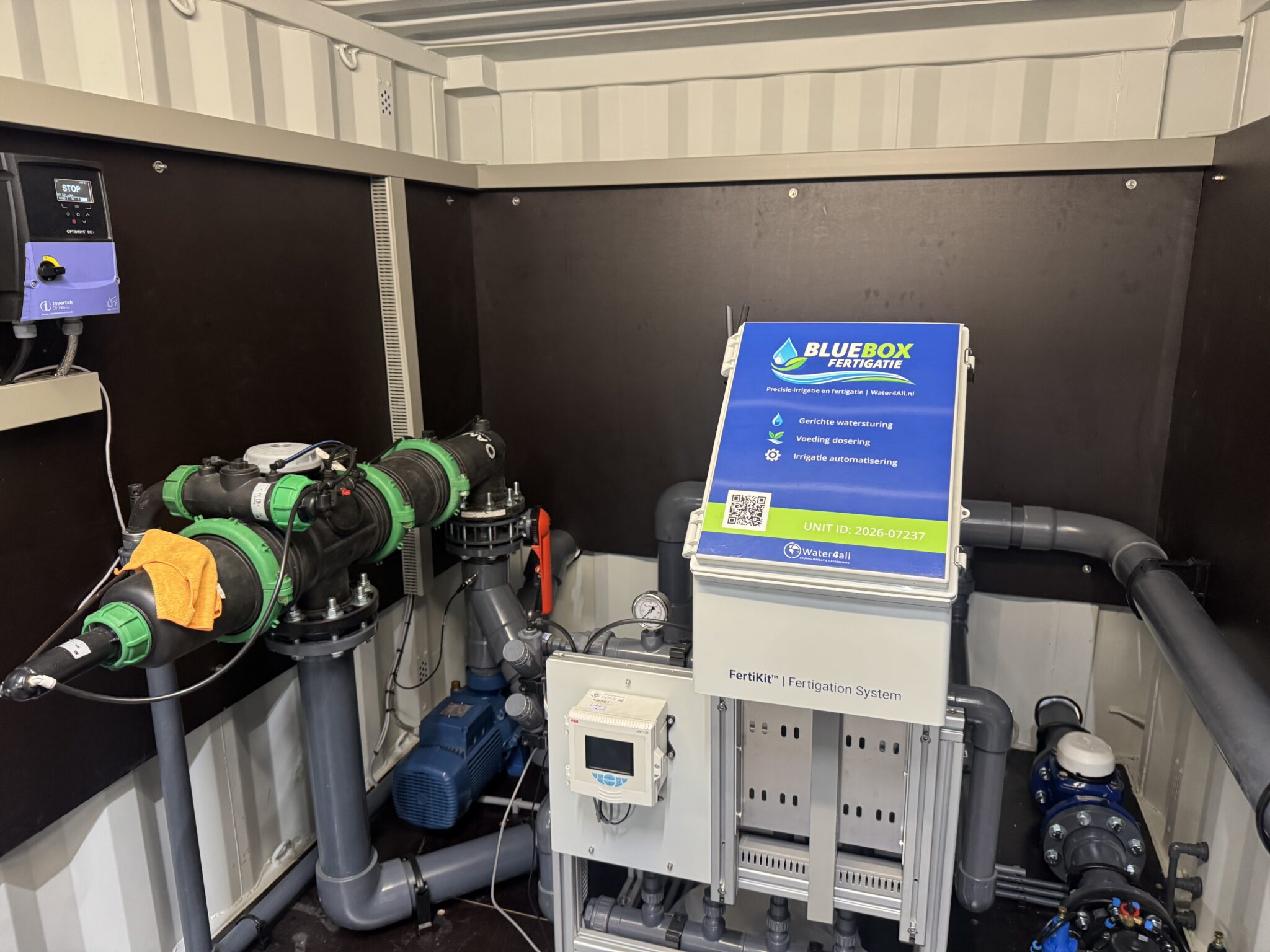 Fertigatie-installatie van Water4All